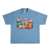 Pebble Blue cute pigs coffee Urban Heavy Tee - Jasminsmagicworld