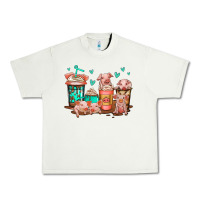Pistachio cute pigs coffee Urban Heavy Tee - Jasminsmagicworld
