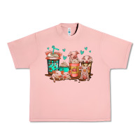 Salmon cute pigs coffee Urban Heavy Tee - Jasminsmagicworld