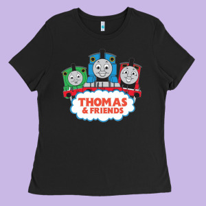 Thomas And Friend Ladies Tee Designed By Designefamous