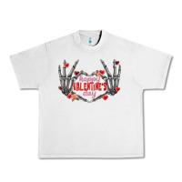 Lunar Rock Happy Valentine's Day skeleton hands Urban Heavy Tee - FaDigitalArtStudio