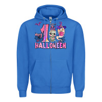 True Royal my first pink halloween Zipper Hoodie - AdoDesignShop