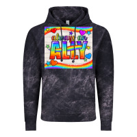 Cloud Black Always An Ally Pride LGBTQ+ Tumbler Vintage Hoodie - BundleAndBundleShop