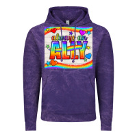 Always An Ally Pride Lgbtq+ Tumbler Vintage Hoodie | Teevron