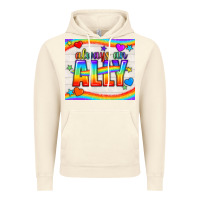 Vintage Artic Always An Ally Pride LGBTQ+ Tumbler Vintage Hoodie - BundleAndBundleShop