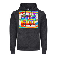 Vintage Black Always An Ally Pride LGBTQ+ Tumbler Vintage Hoodie - BundleAndBundleShop