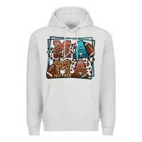 Dove Grey American Football Mama Mother's Day Premium Hoodie - LillyAllenDesigns