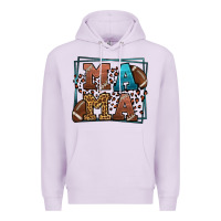 Lilac American Football Mama Mother's Day Premium Hoodie - LillyAllenDesigns