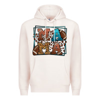 Pale Pink American Football Mama Mother's Day Premium Hoodie - LillyAllenDesigns