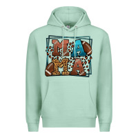 Seafoam American Football Mama Mother's Day Premium Hoodie - LillyAllenDesigns