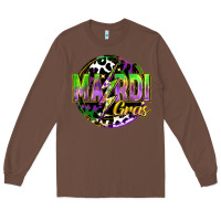 Chestnut mardi gras lightning Long Sleeve Tee - FaDigitalArtStudio
