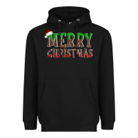 Black merry christmas Heavyweight Hoodie - AdoDesignShop