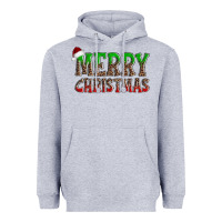 Heather Grey merry christmas Heavyweight Hoodie - AdoDesignShop