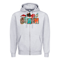 Heather Grey coach Zipper Hoodie - AdoDesignShop