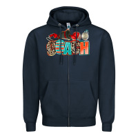 Navy coach Zipper Hoodie - AdoDesignShop