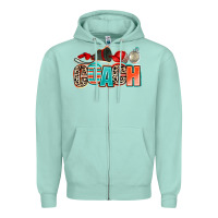 Seafoam coach Zipper Hoodie - AdoDesignShop