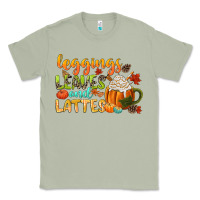 Matcha leaves and lattes Classic Tee - CowGirlArtShop