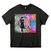 Asphalt gothic girl and colorful girl best friends Heavy Core Tee - TumblerDesignByShophia