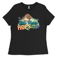 Black Little mister hops a lot Easter day Ladies Tee - HowdyJamesFarm