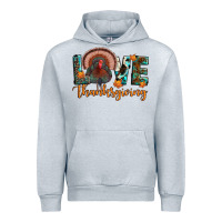Heather Grey love thanksgiving Urban Hoodie - JahusDesignShop