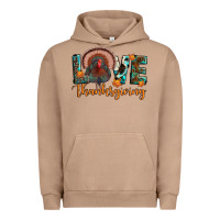 Pigment Burro love thanksgiving Urban Hoodie - JahusDesignShop