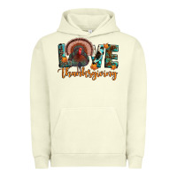 Pigment Pistachio love thanksgiving Urban Hoodie - JahusDesignShop