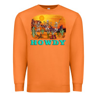 Carrot western skeleton Premium Sweatshirt - AdoDesignShop