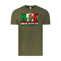 Vintage Olive MX Mexico Vintage Tee - FaDigitalArtStudio