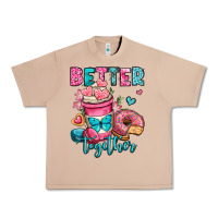 Burro better together donut and coffee valentines day Urban Heavy Tee - OliviaCreatesArt