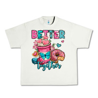 Pistachio better together donut and coffee valentines day Urban Heavy Tee - OliviaCreatesArt