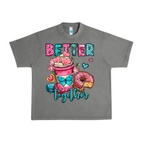 Tornado better together donut and coffee valentines day Urban Heavy Tee - OliviaCreatesArt
