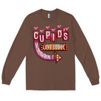 Chestnut Valentines Day Cupid's Love Lodge Long Sleeve Tee - FaDigitalArtStudio