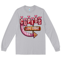 Moon Dust Valentines Day Cupid's Love Lodge Long Sleeve Tee - FaDigitalArtStudio