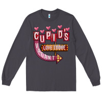 Smoke Valentines Day Cupid's Love Lodge Long Sleeve Tee - FaDigitalArtStudio