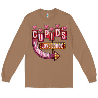 Toasted Coconut Valentines Day Cupid's Love Lodge Long Sleeve Tee - FaDigitalArtStudio