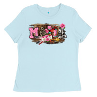 Baby Blue Mother's Day mama Ladies Tee - CowGirlArtShop