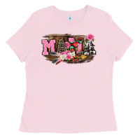 Bubblegum Pink Mother's Day mama Ladies Tee - CowGirlArtShop