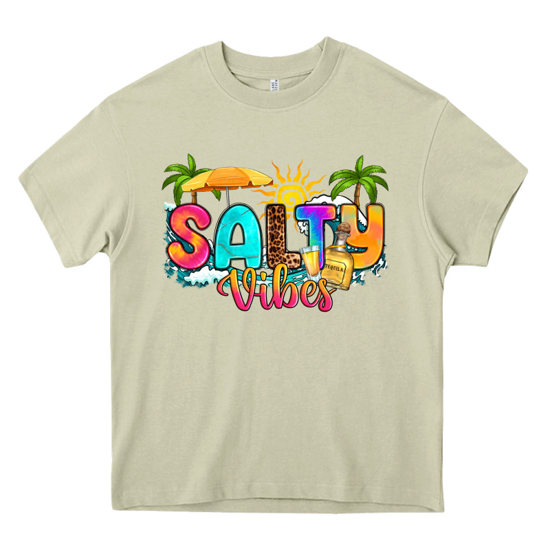Salty Vibes Heavy Core Tee by RanaPortraitStore | Teevron