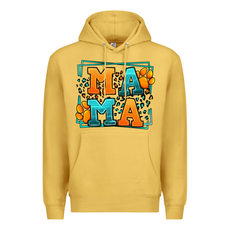 Cat Dog Mama Mother's Day Premium Hoodie by LillyAllenDesigns | Teevron