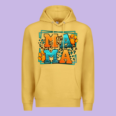 Cat Dog Mama Mother's Day Premium Hoodie Designed By Lillyallendesigns