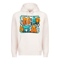 Pale Pink Cat dog mama Mother's Day Premium Hoodie - LillyAllenDesigns