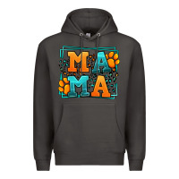Smoke Cat dog mama Mother's Day Premium Hoodie - LillyAllenDesigns