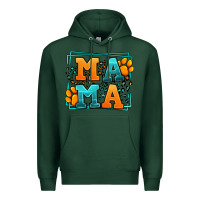 Sports Green Cat dog mama Mother's Day Premium Hoodie - LillyAllenDesigns