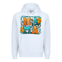 White Cat dog mama Mother's Day Premium Hoodie - LillyAllenDesigns