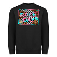 Black race day Heavyweight Sweatshirt - AdoDesignShop