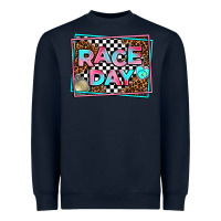 Navy race day Heavyweight Sweatshirt - AdoDesignShop