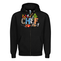Black chef Zipper Hoodie - AdoDesignShop