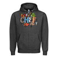 Charcoal Heather chef Zipper Hoodie - AdoDesignShop