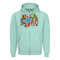 Seafoam chef Zipper Hoodie - AdoDesignShop