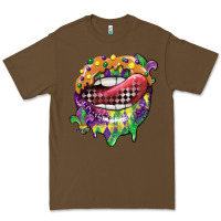 Cacao mardi gras lips Premium Tee - CowGirlArtShop
